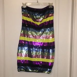 Nikolia Sequin Dress - Multi